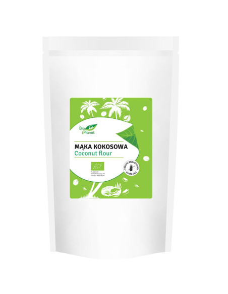 MĄKA KOKOSOWA BEZGLUTENOWA BIO 600 g - BIO PLANET
