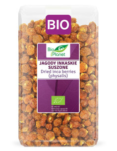 JAGODY INKASKIE SUSZONE BIO 1 kg - BIO PLANET