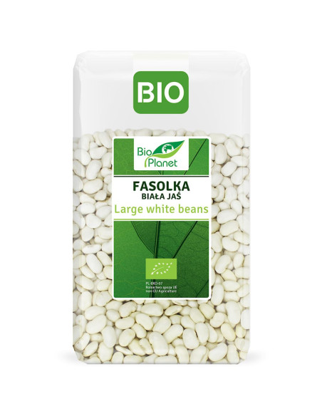 FASOLKA BIAŁA JAŚ BIO 1 kg - BIO PLANET