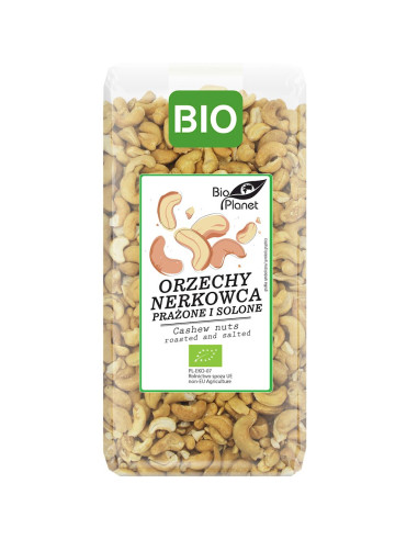 ORZECHY NERKOWCA PRAŻONE I SOLONE BIO 350 g - BIO PLANET
