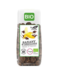 BANANY W SUROWEJ CZEKOLADZIE BIO 100 g - BIO PLANET