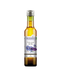 OLEJ LNIANY TŁOCZONY NA ZIMNO BIO 250 ml - BIO PLANETE
