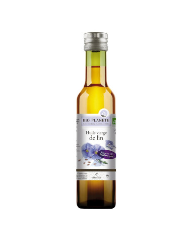 OLEJ LNIANY TŁOCZONY NA ZIMNO BIO 250 ml - BIO PLANETE