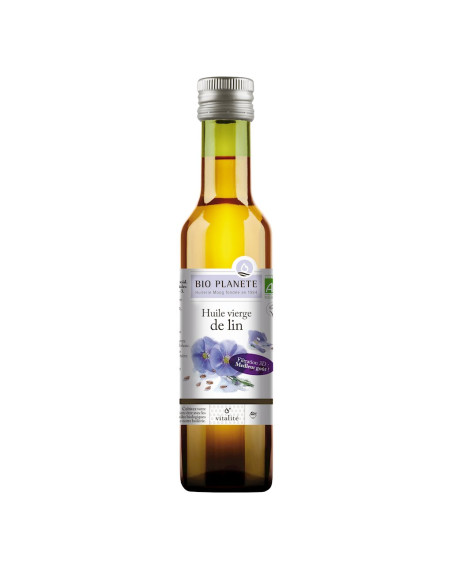 OLEJ LNIANY TŁOCZONY NA ZIMNO BIO 250 ml - BIO PLANETE
