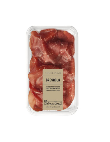 SZYNKA WOŁOWA DOJRZEWAJĄCA (BRESAOLA) PLASTRY BEZGLUTENOWA BIO 70 g - PRIMAVERA