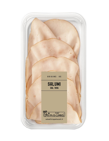 PIERŚ Z INDYKA GOTOWANA PLASTRY BEZGLUTENOWA BIO 70 g - PRIMAVERA