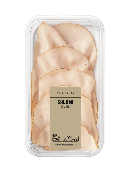 PIERŚ Z INDYKA GOTOWANA PLASTRY BEZGLUTENOWA BIO 70 g - PRIMAVERA