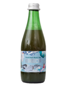 KOMBUCHA O SMAKU KWIATÓW CZARNEGO BZU (FRESH START BLACK LILAC) BIO 330 ml - KOMBUCHA BY LAURENT (PRODUKT SEZONOWY)