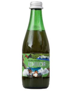 KOMBUCHA HEALTHY SENCHA BIO 330 ml - KOMBUCHA BY LAURENT (PRODUKT SEZONOWY)