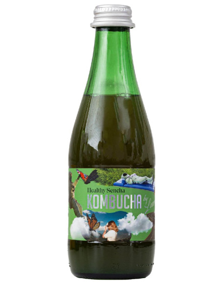 KOMBUCHA HEALTHY SENCHA BIO 330 ml - KOMBUCHA BY LAURENT (PRODUKT SEZONOWY)