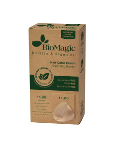 FARBA DO WŁOSÓW BARDZO JASNY PLATYNOWY BLOND (11.00) 250 g - BIOMAGIC