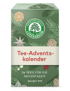 KALENDARZ ADWENTOWY (HERBATKI I HERBATY) BIO (24 szt.) 42,5 g - LEBENSBAUM (PRODUKT SEZONOWY)