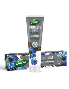 PASTA DO ZĘBÓW KOMPLEKSOWA PIELĘGNACJA Z CZARNUSZKĄ BEZ FLUORU 100 ml - DABUR
