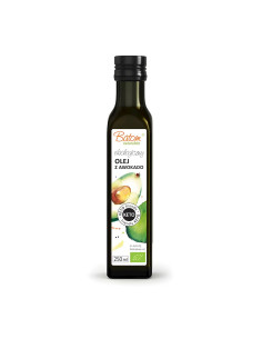 OLEJ Z MIĄŻSZU AWOKADO TŁOCZONY NA ZIMNO KETO BIO 250 ml - BATOM