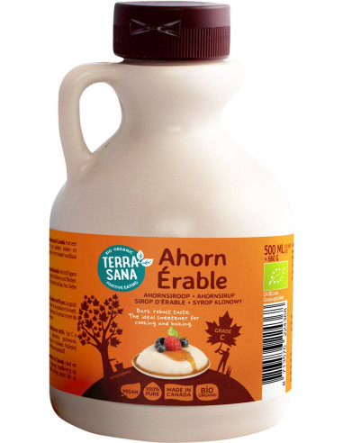 SYROP KLONOWY C BIO 660 g (500 ml) - TERRASANA