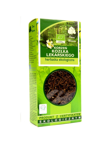 HERBATKA KORZEŃ KOZŁKA LEKARSKIEGO BIO 100 g - DARY NATURY