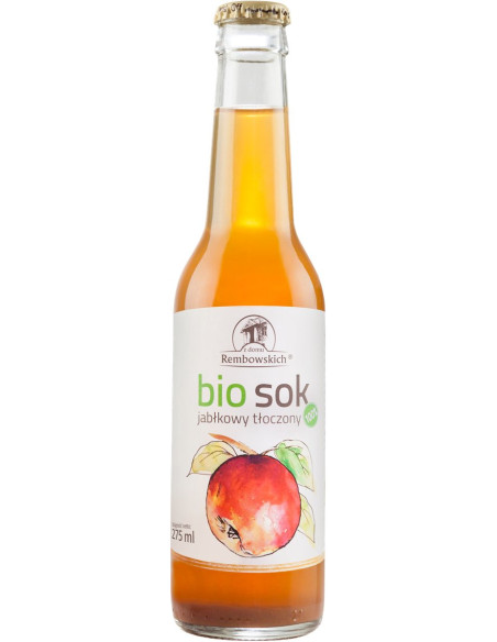 SOK JABŁKOWY NFC BIO 275 ml - REMBOWSCY