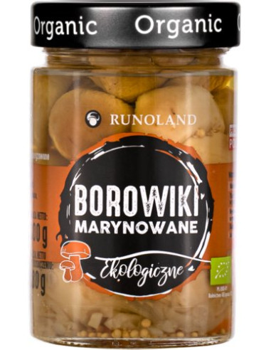 BOROWIK MARYNOWANY BIO 300 g (180 g) - RUNOLAND
