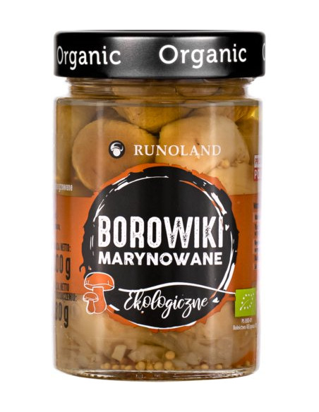 BOROWIK MARYNOWANY BIO 300 g (180 g) - RUNOLAND