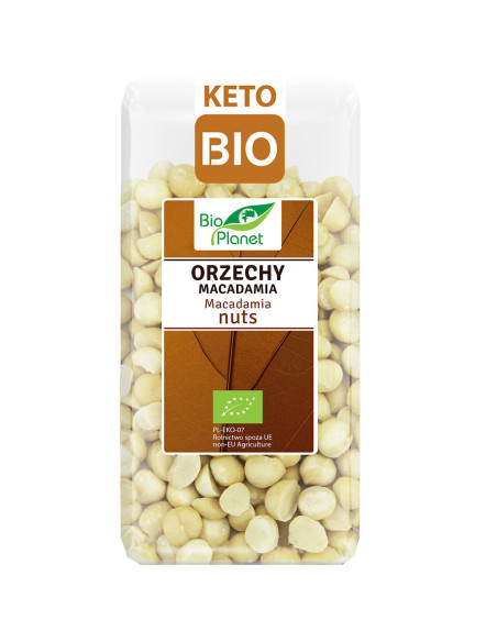 ORZECHY MACADAMIA BIO 350 g - BIO PLANET