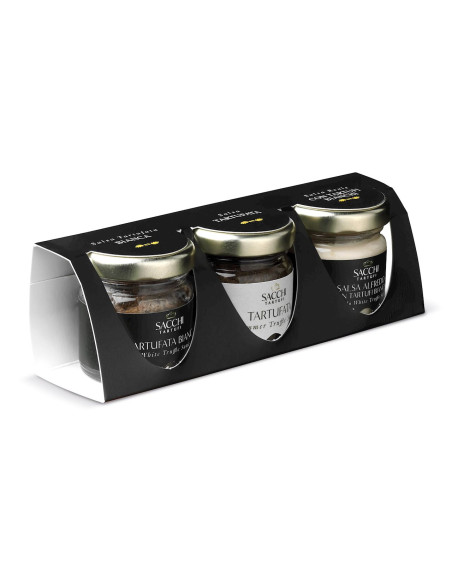 ZESTAW SOSÓW Z TRUFLĄ (3 x 30 g) 90 g - SACCHI TARTUFI