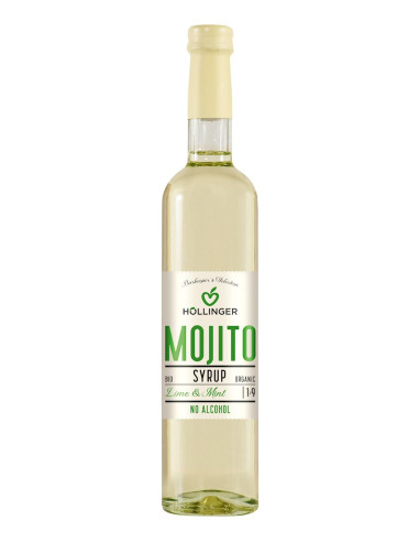 SYROP DO DRINKÓW I KOKTAJLI MOJITO BIO 500 ml - HOLLINGER