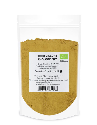 IMBIR MIELONY BIO 500 g - HORECA (DARY NATURY)