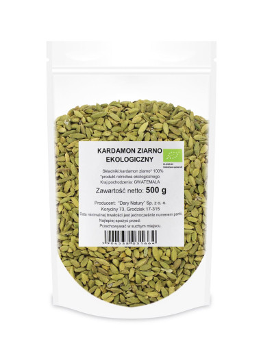 KARDAMON OWOCE BIO 500 g - HORECA (DARY NATURY)