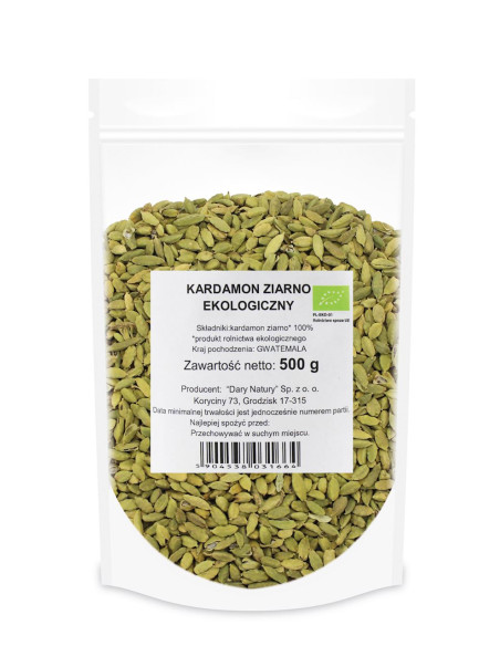 KARDAMON OWOCE BIO 500 g - HORECA (DARY NATURY)