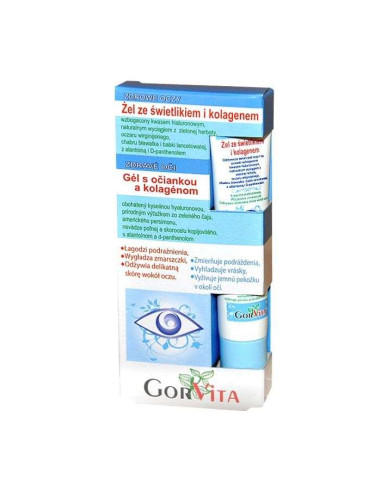 Żel ze świetlikiem i kolagenem Zdrowe Oczy - 20ml - GorVita