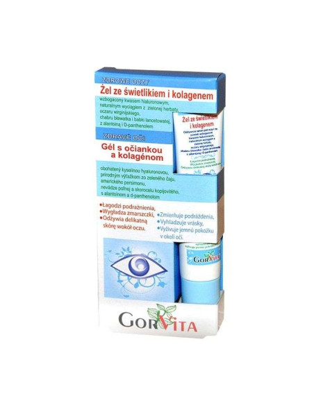 Żel ze świetlikiem i kolagenem Zdrowe Oczy - 20ml - GorVita