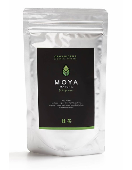 HERBATA ZIELONA MATCHA CODZIENNA JAPOŃSKA BIO 100 g - MOYA MATCHA