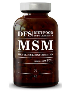 MSM SIARKA ORGANICZNA (750 mg) 150 TABLETEK - DIET-FOOD