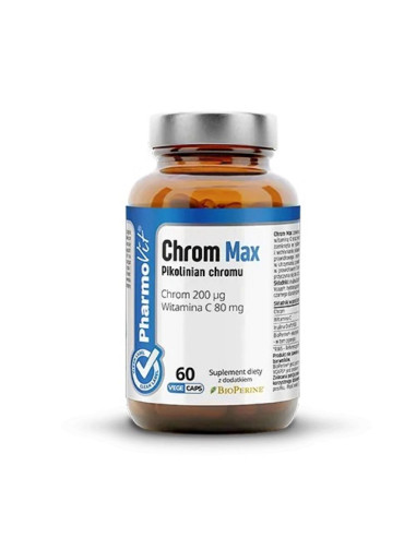 CHROM MAX BEZGLUTENOWY 60 KAPSUŁEK - PHARMOVIT (CLEAN LABEL)