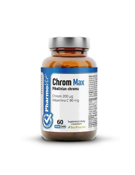 CHROM MAX BEZGLUTENOWY 60 KAPSUŁEK - PHARMOVIT (CLEAN LABEL)