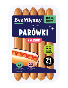 PARÓWKI ROŚLINNE PREMIUM 160 g - BEZMIĘSNY 2