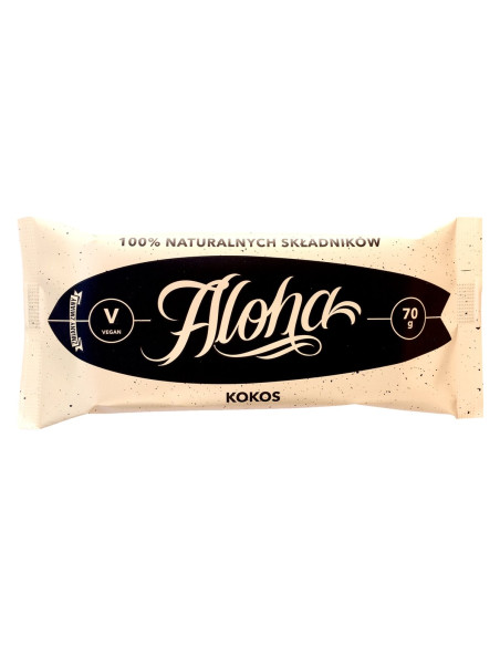 BATON BAKALIOWY Z KOKOSEM ALOHA BEZGLUTENOWY 70 g - ZMIANY ZMIANY