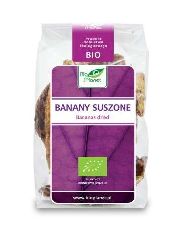 Banany suszone BIO - 150g - Bio Planet