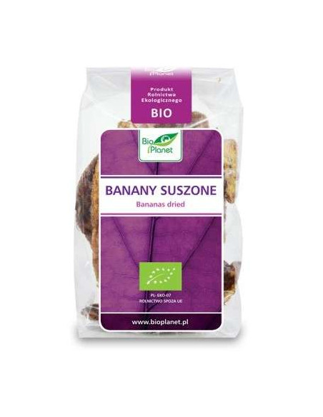 Banany suszone BIO - 150g - Bio Planet