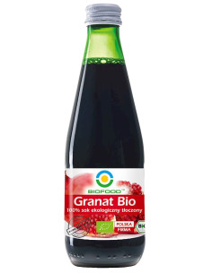 SOK Z GRANATU NFC BEZGLUTENOWY BIO 300 ml - BIOFOOD