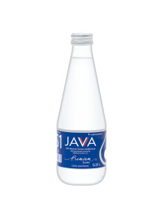 NATURALNA WODA MINERALNA ŚREDNIOZMINERALIZOWANA LEKKO GAZOWANA 330 ml (SZKŁO) - JAVA