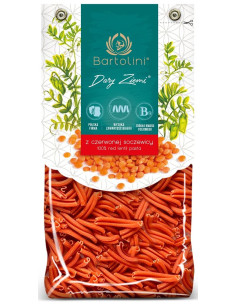 MAKARON PROTEINOWY (Z SOCZEWICY CZERWONEJ) WARKOCZ 250 g - BARTOLINI