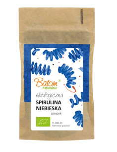 SPIRULINA NIEBIESKA BIO 15 g - BATOM