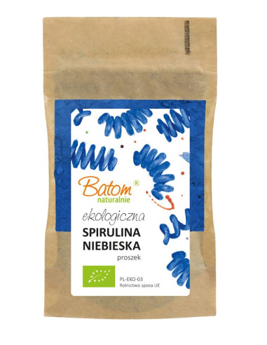 SPIRULINA NIEBIESKA BIO 15 g - BATOM
