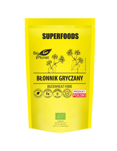 BŁONNIK GRYCZANY BIO 200 g - BIO PLANET SUPERFOODS