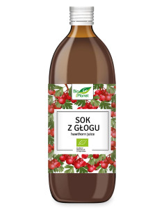 SOK Z GŁOGU BIO 500 ml - BIO PLANET