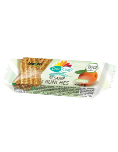 SEZAMKI POMARAŃCZOWE BIO 22,5 g - CROC-CRAC (BIOVERI)