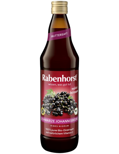 SOK Z CZARNEJ PORZECZKI NFC BIO 750 ml - RABENHORST
