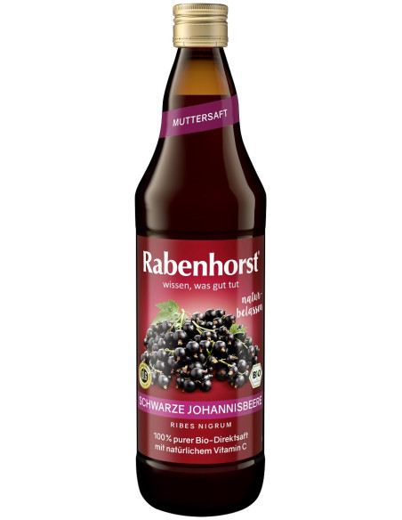 SOK Z CZARNEJ PORZECZKI NFC BIO 750 ml - RABENHORST