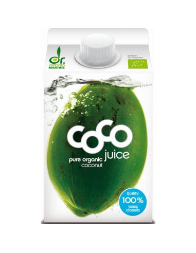 WODA KOKOSOWA NATURALNA BIO 500 ml - COCO (DR MARTINS)